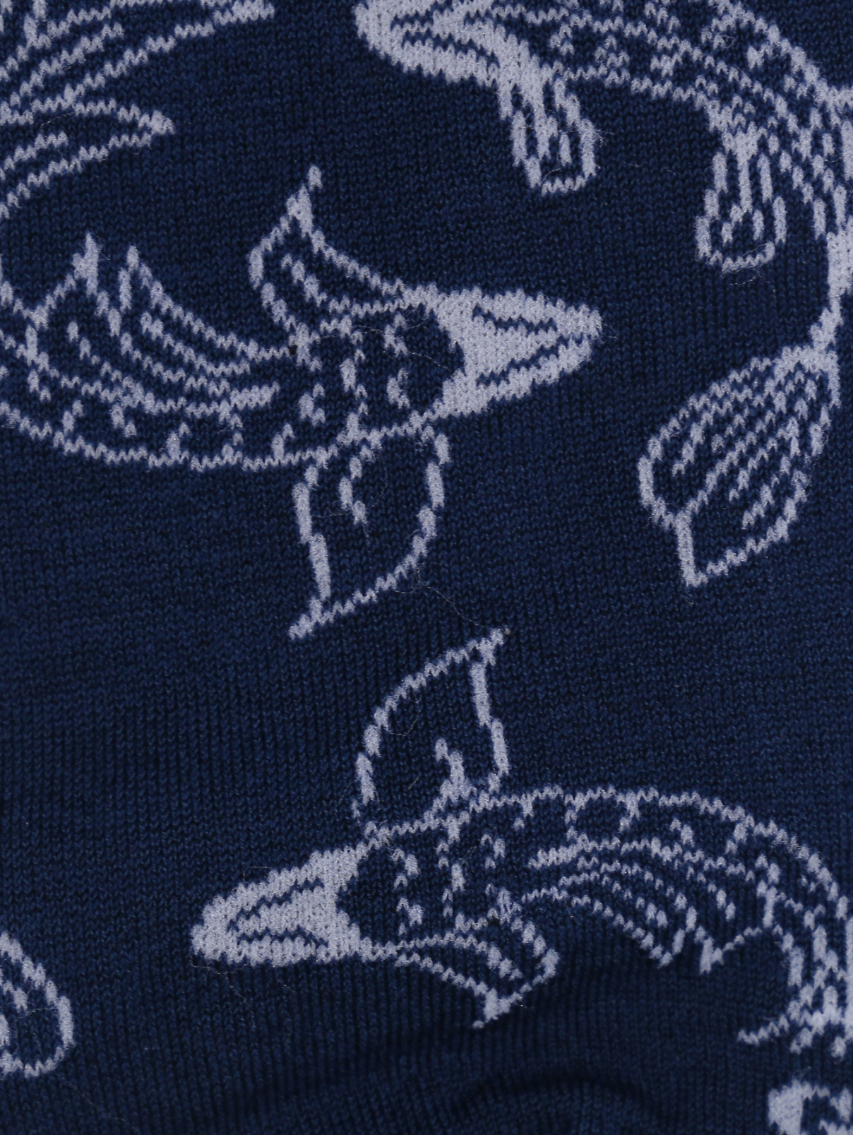 Носки из хлопка с узором Gallo  –  Деталь1  – Цвет:  Синий