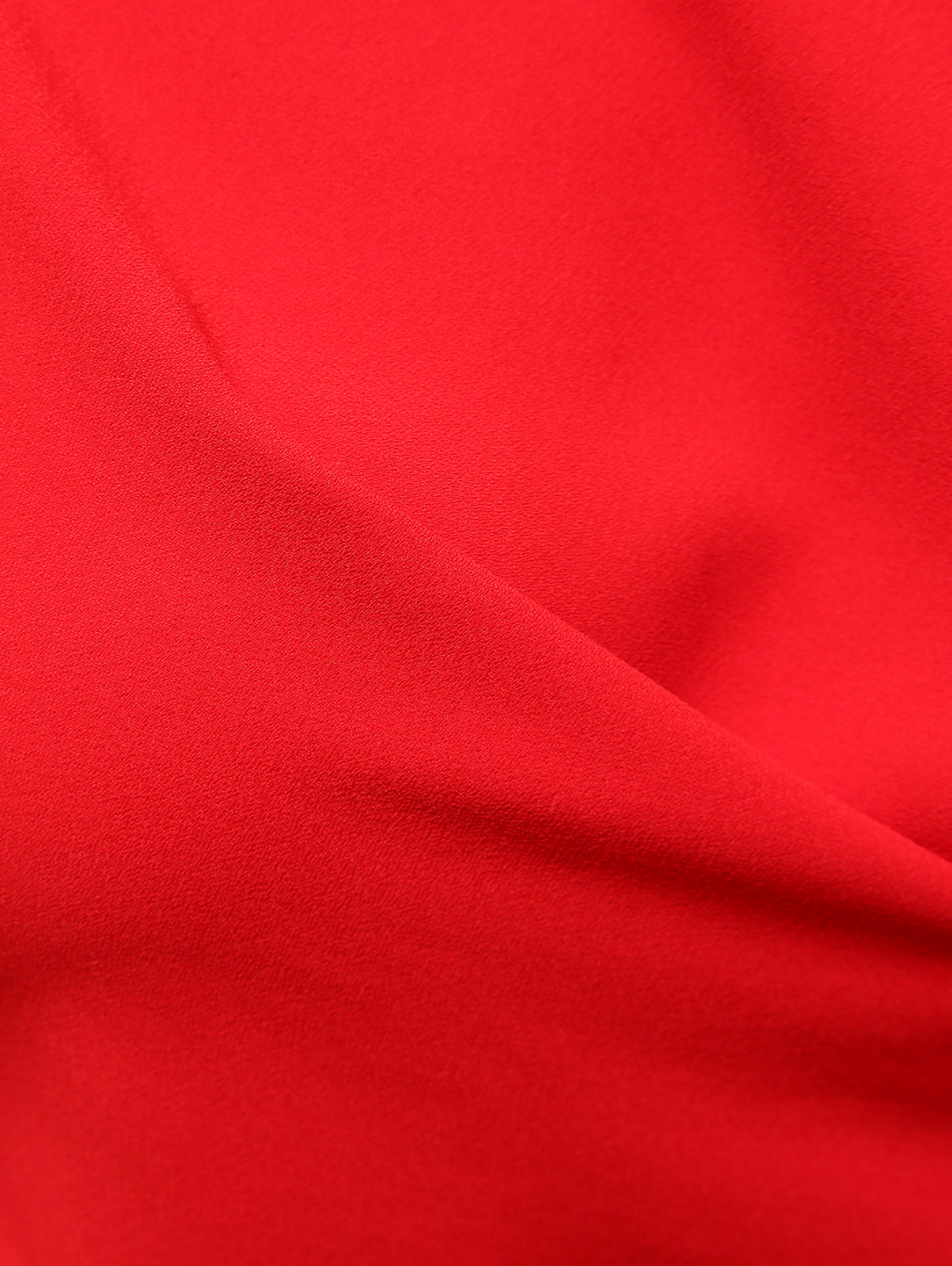 Мини-платье с длинными рукавами Carven  –  Деталь  – Цвет:  Красный