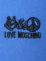 Джемпер из хлопка с вышивкой Love Moschino  –  Деталь1