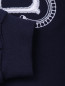 Свитшот из хлопка с вышивкой и кристаллами Ermanno Scervino Junior  –  Деталь1