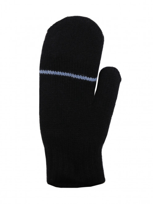 Варежки из шерсти с помпоном Airwool - Обтравка1