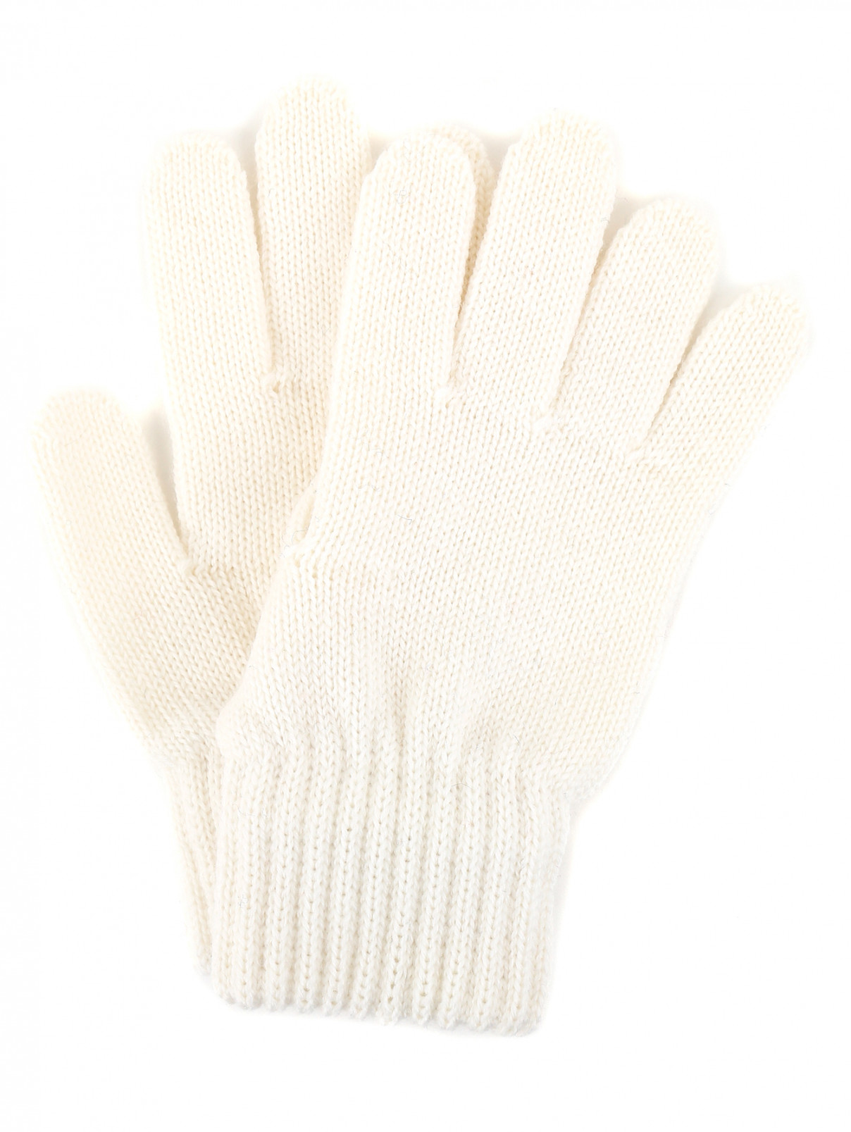 Перчатки из шерсти Catya  –  Общий вид  – Цвет:  Белый