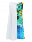 Хлопковое платье с плиссированной вставкой Val Max  –  Общий вид