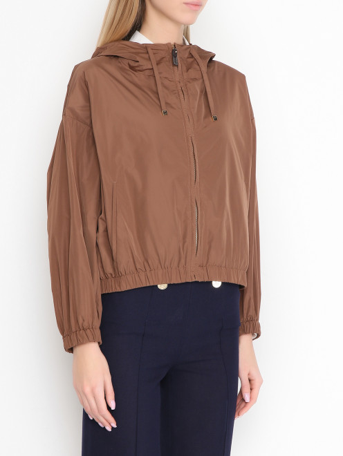 Куртка на молнии с капюшоном Max Mara - МодельВерхНиз