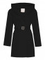 Пальто с разрезами и капюшоном Ermanno Firenze  –  Общий вид