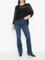 Расклешенные джинсы с карманами Marina Rinaldi  –  МодельОбщийВид