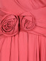 Платье-макси из шелка с драпировкой Moschino  –  Деталь2