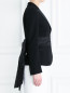 Жакет приталенного кроя с декоративным бантом Moschino Couture  –  МодельВерхНиз2