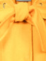 Пальто из кашемира свободного кроя с капюшоном Alberta Ferretti  –  Деталь