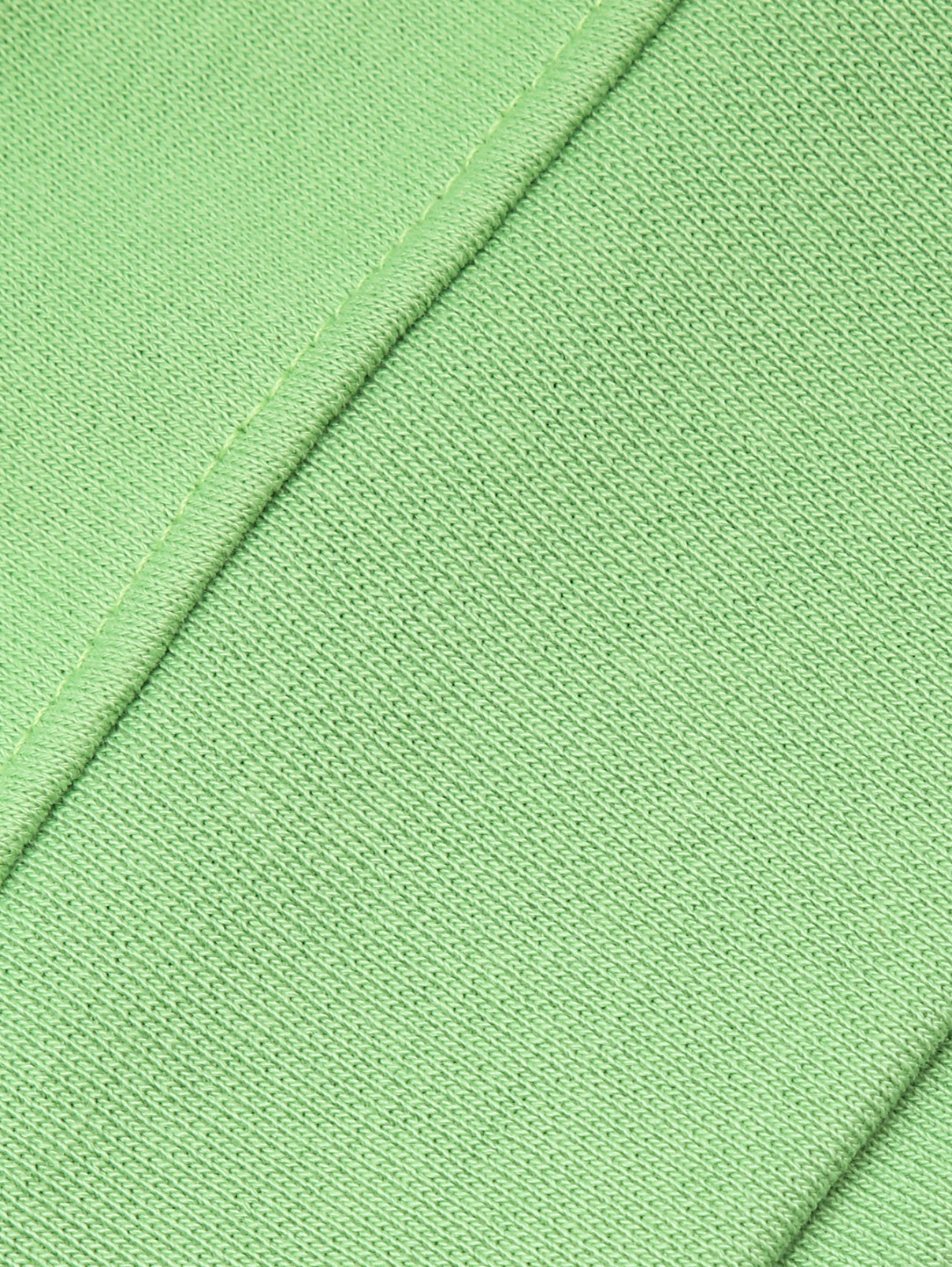 Свитшот с принтом и круглым вырезом MSGM  –  Деталь  – Цвет:  Зеленый