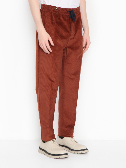 Вельветовые брюки из хлопка - МодельВерхНиз