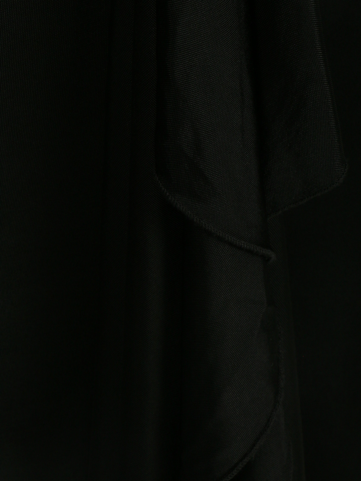 Платье с драпировкой Temperley London  –  Деталь1  – Цвет:  Черный