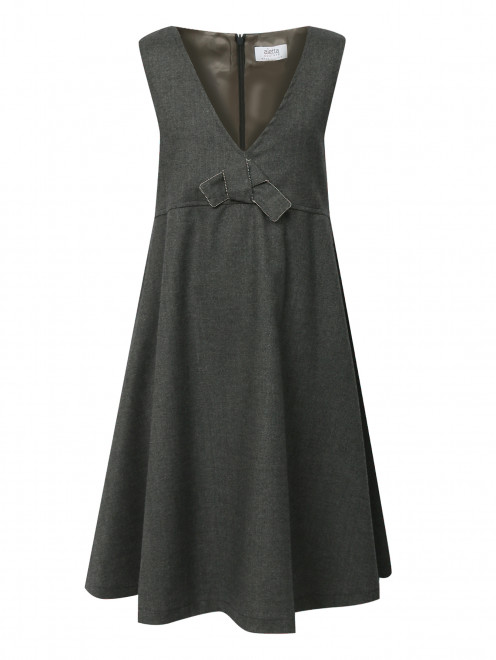 Платье на завышенной талии с бантиком Aletta Couture - Общий вид