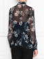 Блуза из шелка с цветочным узором Max Mara  –  МодельВерхНиз1