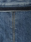 Джинсовые шорты из хлопка свободного кроя Maison Margiela  –  Деталь1