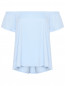 Блуза свободного кроя с коротким рукавом Q/S Designe by  –  Общий вид