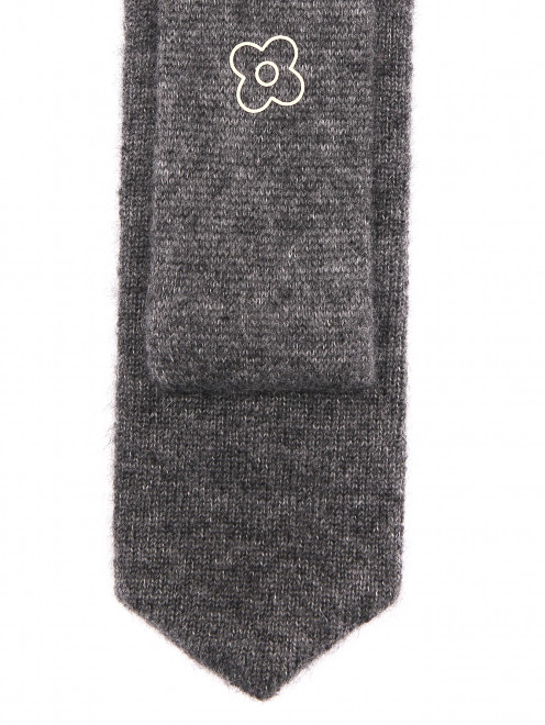 Трикотажный галстук из кашемира и шелка - Деталь1