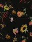 Блуза из шелка с цветочным узором Moschino Cheap&Chic  –  Деталь