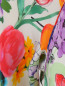 Платье-макси из шелка с цветочным узором Moschino  –  Деталь1