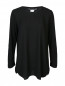 Блуза свободного кроя с круглым вырезом Marina Rinaldi  –  Общий вид