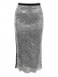 Юбка карандаш с контрастной отделкой по бокам Antonio Marras  –  Общий вид