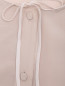 Блуза из шелка на пуговицах Windsor  –  Деталь1