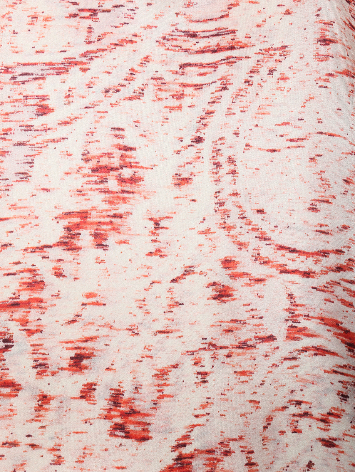 Блуза из шелка с узором Marina Rinaldi  –  Деталь  – Цвет:  Розовый