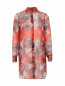 Блуза из шелка с узором Jean Paul Gaultier  –  Общий вид