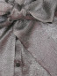Блуза из смешанного шелка с бантом LARDINI  –  Деталь