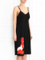 Платье миди из шелка Moschino Couture  –  МодельВерхНиз