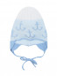 Трикотажная шапочка на завязках с декором IL Trenino  –  Общий вид