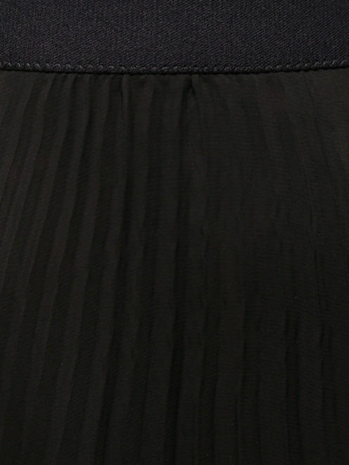 Плиссированная юбка-макси с поясом-резинкой - Деталь