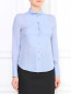 Блуза из шелка с длинными рукавами Emporio Armani  –  Модель Верх-Низ