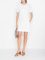 Трикотажное платье с короткими рукавами Max Mara  –  МодельОбщийВид