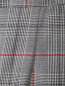 Юбка из шерсти с узором и контрастной отделкой Calvin Klein 205W39NYC  –  Деталь