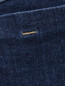 Укороченные джинсы из смешанного хлопка с узором "тай-дай" Persona by Marina Rinaldi  –  Деталь