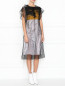 Платье-миди из сетки Calvin Klein 205W39NYC  –  МодельОбщийВид