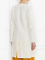 Однобортное пальто с аппликацией Alberta Ferretti  –  Модель Верх-Низ1