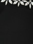 Платье из шелка свободного кроя декорированное кристаллами Michael Kors  –  Деталь