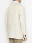 Пиджак изо льна с накладными карманами Zegna  –  МодельВерхНиз1