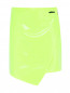 Лаковая мини-юбка с запахом Gaelle  –  Общий вид