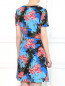 Платье-мини из хлопка  с цветочным узором Love Moschino  –  Модель Верх-Низ1