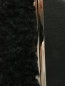 Сумка из кожи и мохера с длинным ворсом на цепочке Moschino  –  Деталь