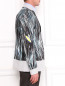 Пиджак двусторонний из хлопка с узором Kenzo  –  Модель Верх-Низ2