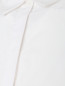 Ассиметричная блза из хлопка с рукавами из шелка Karl Lagerfeld  –  Деталь