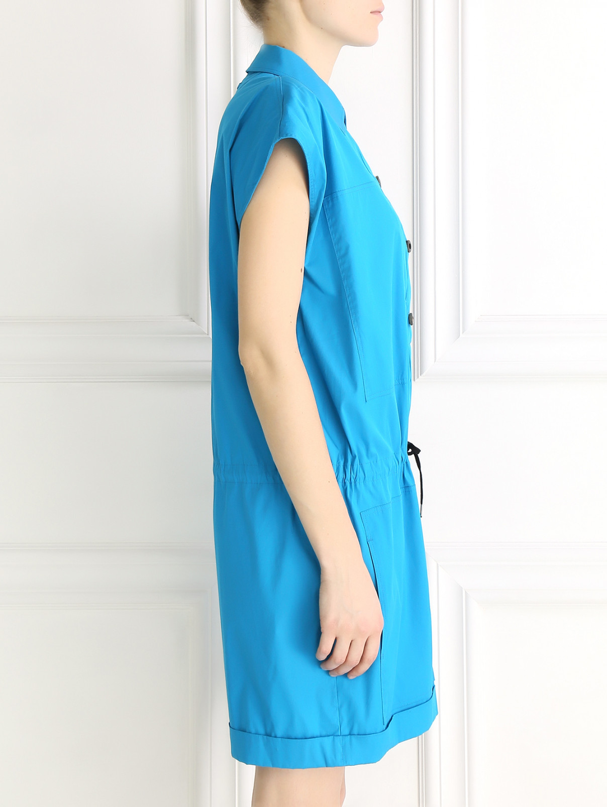 Комбинезон из хлопка Jean Paul Gaultier  –  Модель Верх-Низ2  – Цвет:  Синий