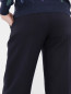 брюки из шерсти широкого кроя BOSCO  –  Деталь