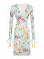 Платье из вискозы с цветочным узором Etro  –  Общий вид