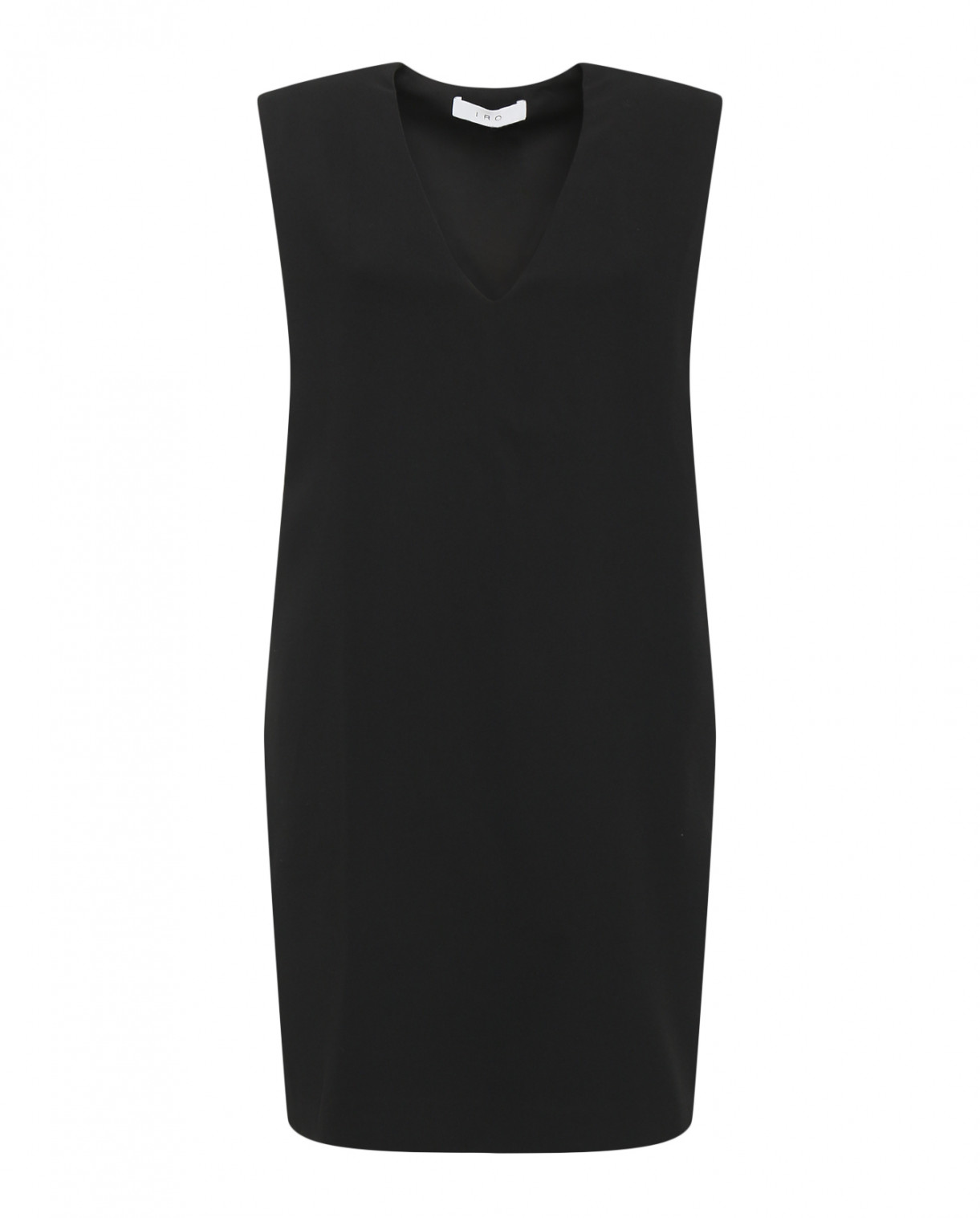 Платье прямого кроя Iro  –  Общий вид  – Цвет:  Черный