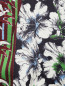 Платье-миди из смешанного шелка с цветочным узором Aquilano Rimondi  –  Деталь